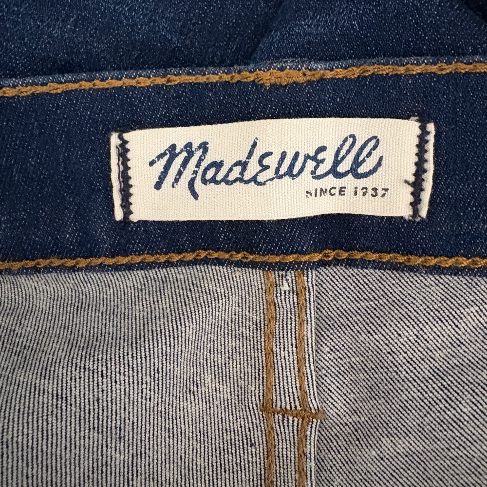 Madewell High Riser Skinny - Dark Wash, 32 - Picture 5 of 7